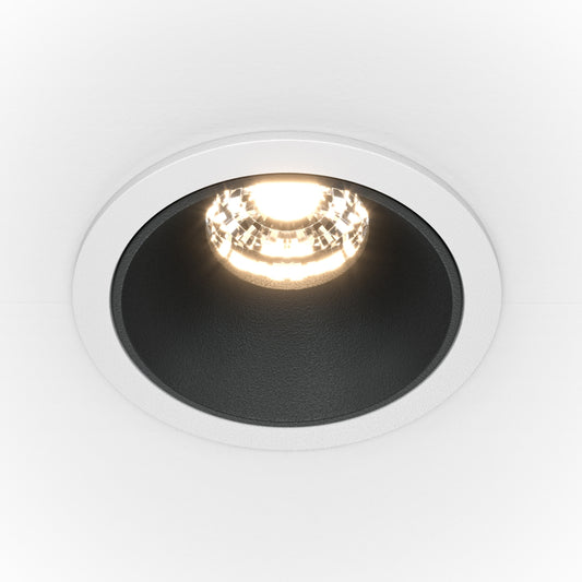 Spot incastrat din Aluminiu Alb 10W 500lm 4000k D7xH5cm Alfa LED