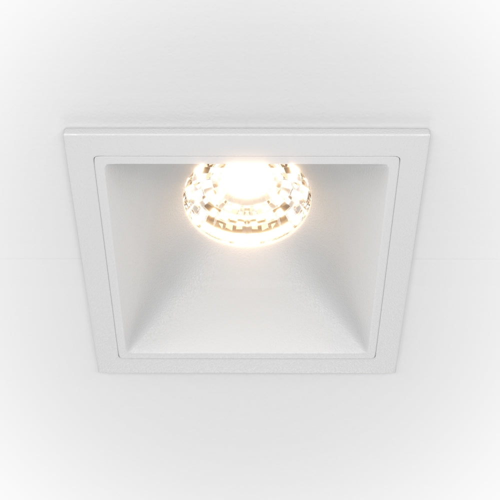 Spot incastrat din Aluminiu Alb 10W 500lm 3000k L7xH5cm Alfa LED