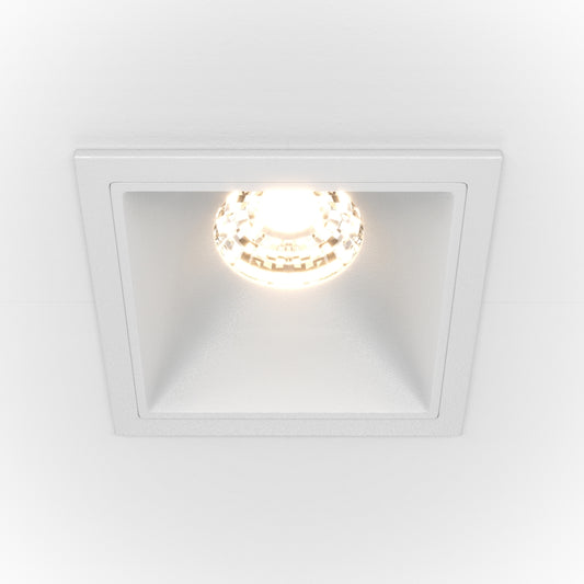 Spot incastrat din Aluminiu Alb 10W 500lm 3000k L7xH5cm Alfa LED