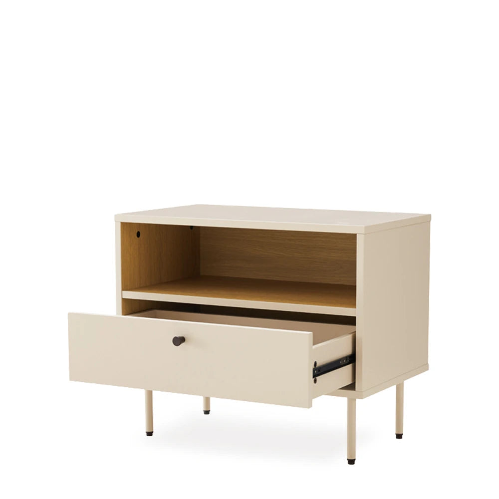 Noptiera cu sertar Trento de culoare natural L60xH50cm