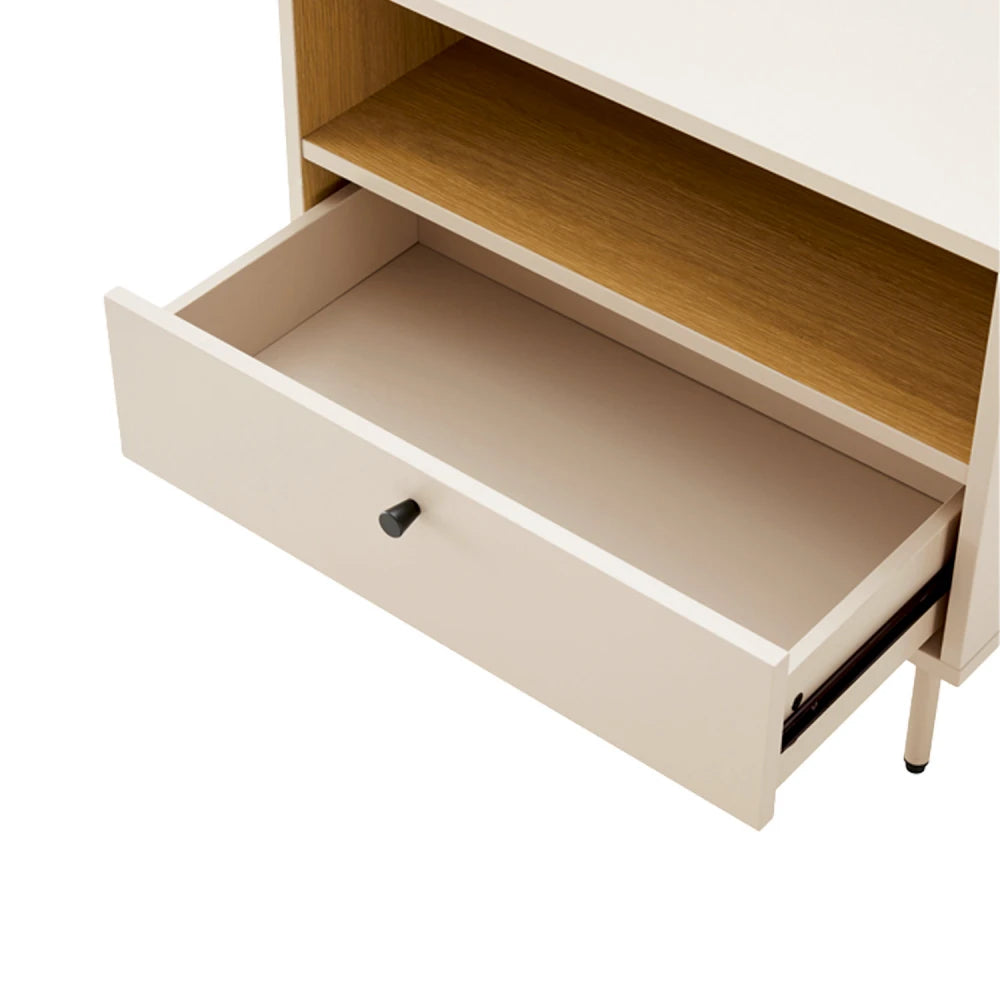 Noptiera cu sertar Trento de culoare natural L60xH50cm