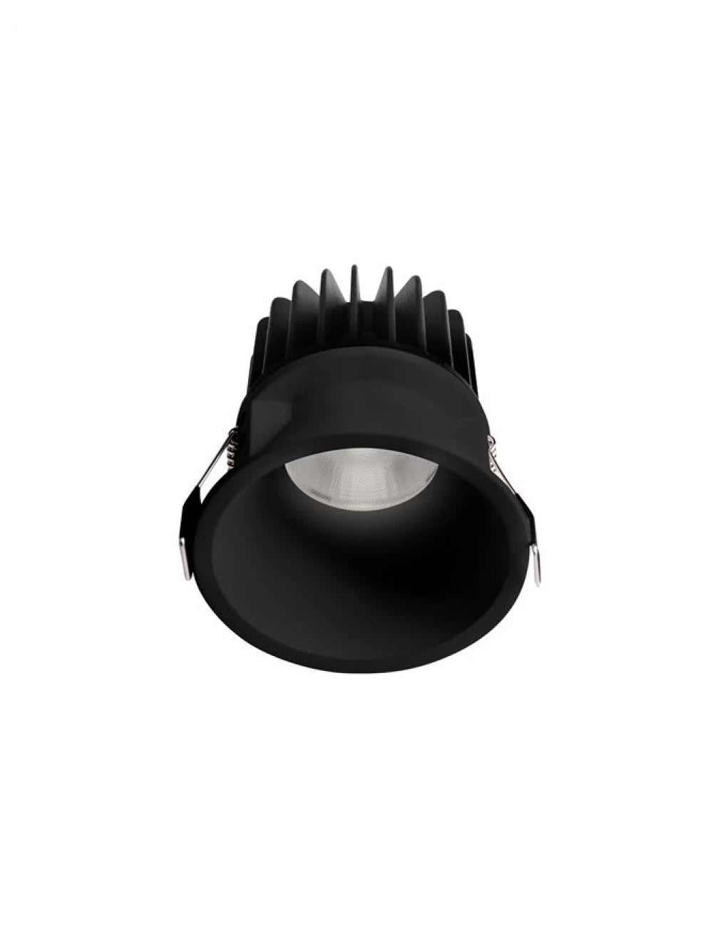 Spot incastrat din Aluminiu Negru H7.9xL8.2cm IP54 10W 600lm 3000k SELENE