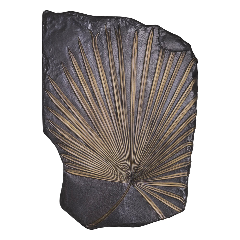 Decoratiune de perete din Metal Bronz/Alama L125xH172cm Palma Eichholtz