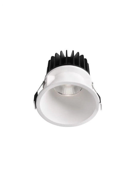 Spot incastrat din Aluminiu Alb H7.9xL8.2cm IP54 10W 600lm 3000k SELENE