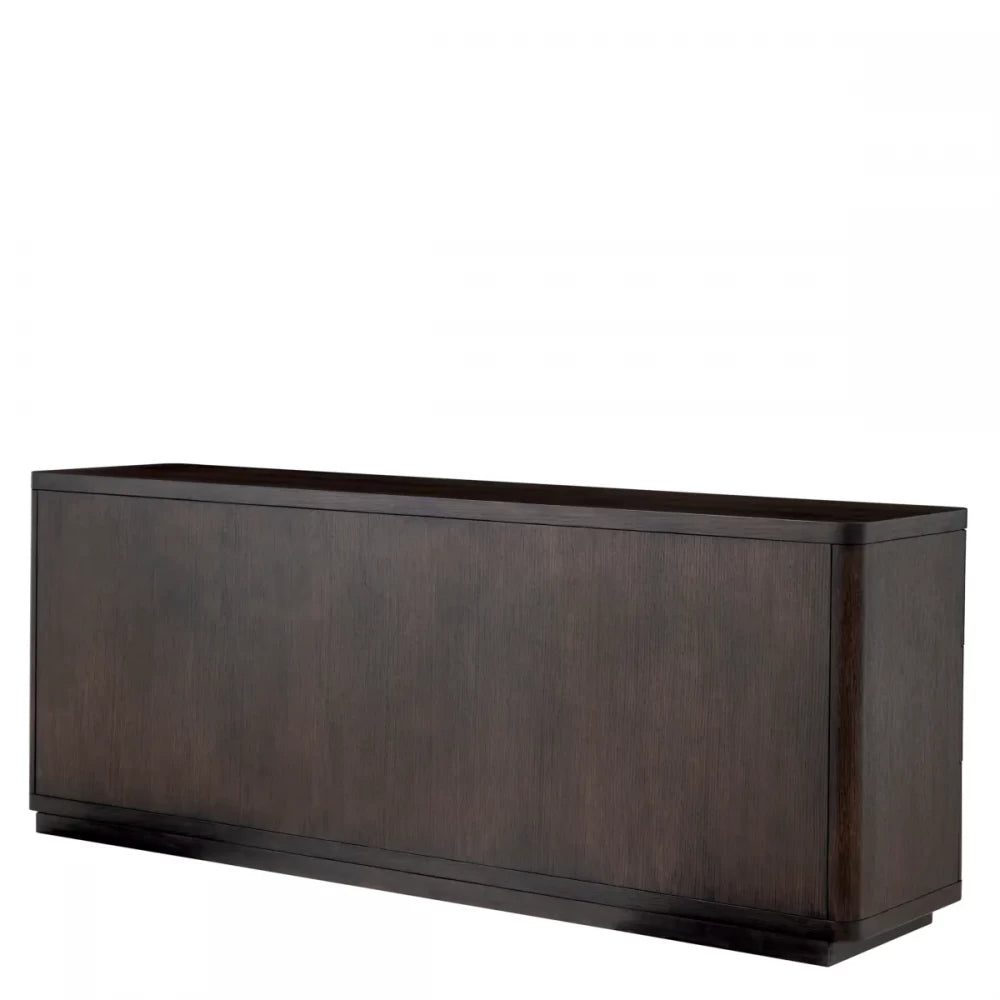 Comoda cu 6 sertare din Furnir de stejar Maro Modesto Eichholtz L220xH85cm