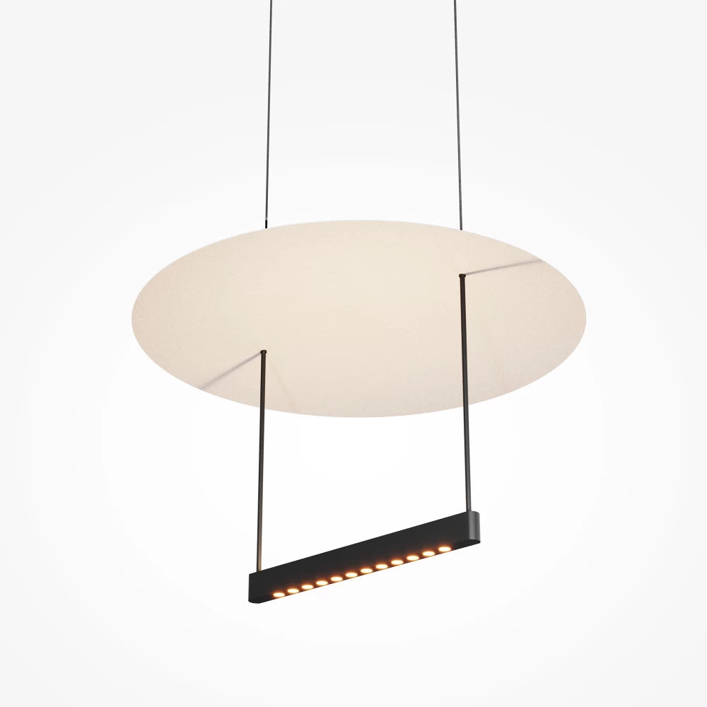 Lustra din Metal Negru/Alb H327.6xL27.2cm Ambience