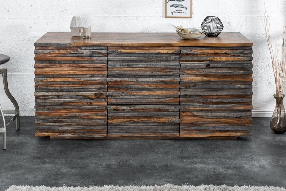 Comoda din Lemn masiv de palisandru  Maro Fum L160xH75cm