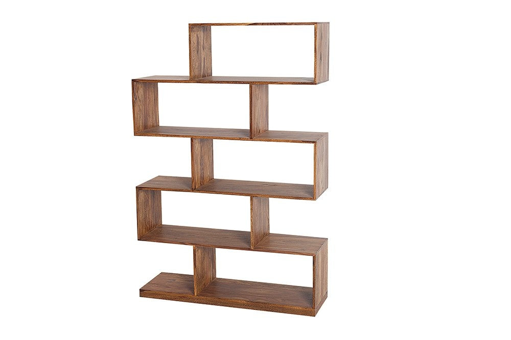Etajera din Lemn masiv de palisandru Maro Makassar L100xH150cm