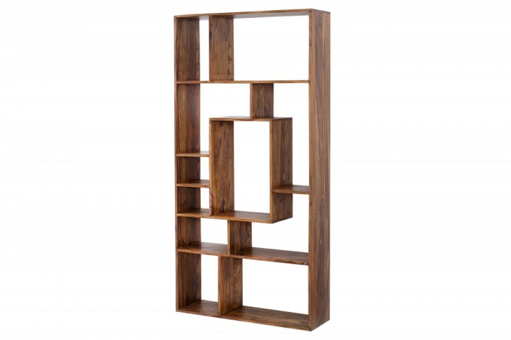 Etajera din Lemn masiv de palisandru Maro Makassar L80xH180cm