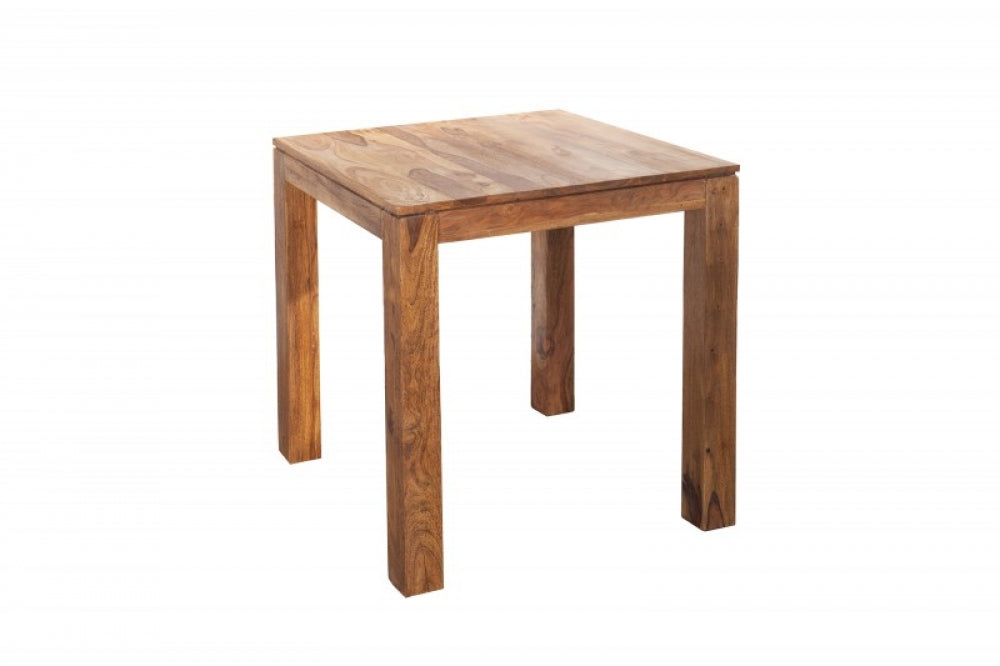 Masa patrata din Lemn masiv de palisandru Maro de 4 persoane L70x70cm Lagos