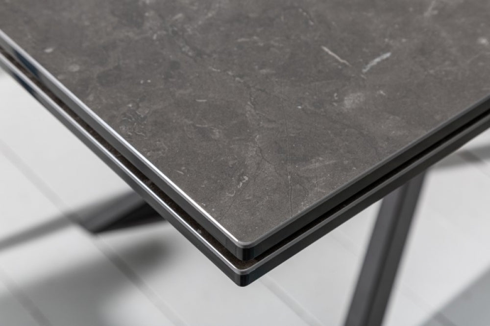Masa extensibila Euphoria L180-220-260cm blat ceramica cu aspect grafit