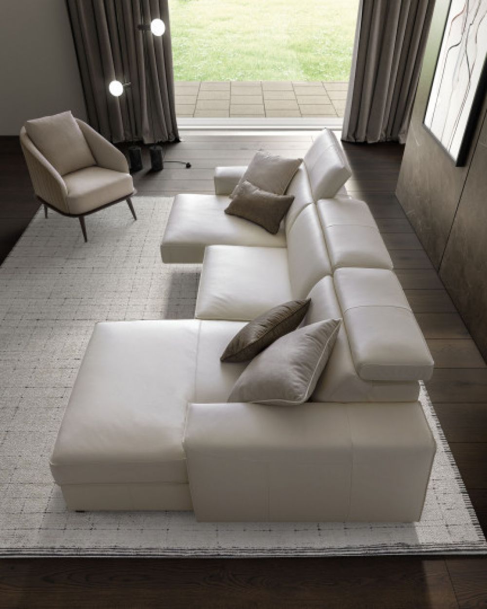 Coltar fix 3 locuri Robert stil Elegant L295cm