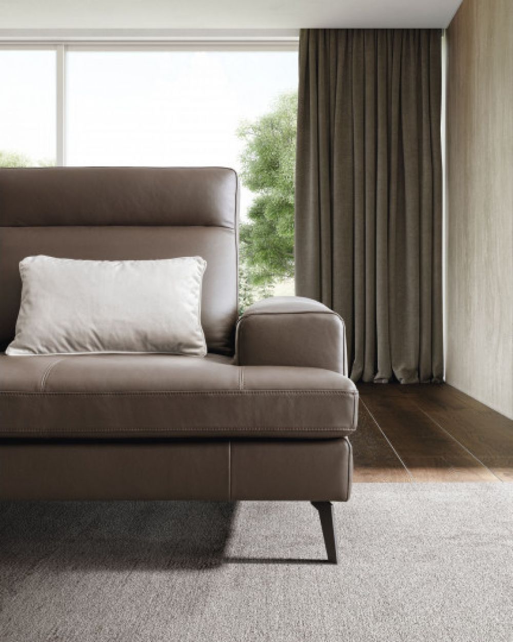 Coltar fix 3 locuri Emmet stil Modern L298cm