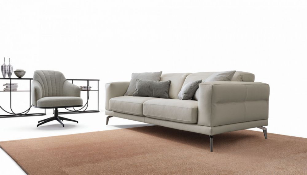Canapea fixa 2 locuri Lambert stil Modern L210cm