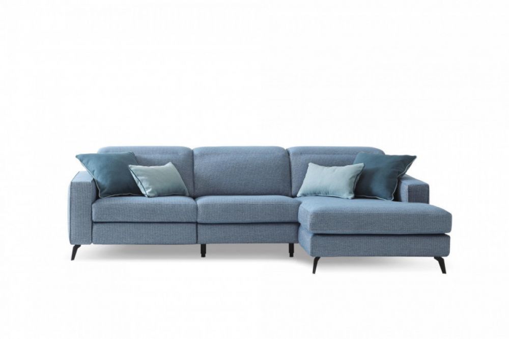 Coltar de 3 locuri cu un recliner Christopher stil Modern L265cm