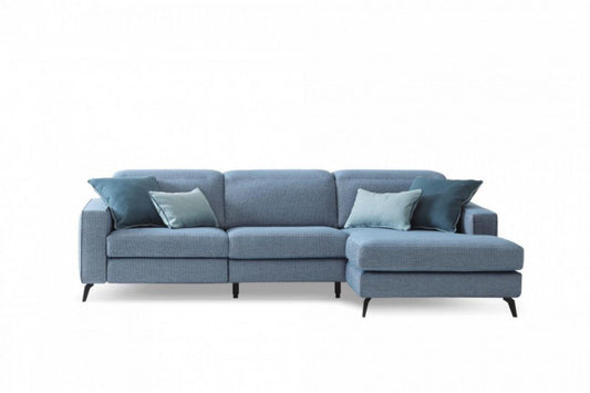 Coltar de 3 locuri cu un recliner Christopher stil Modern L265cm