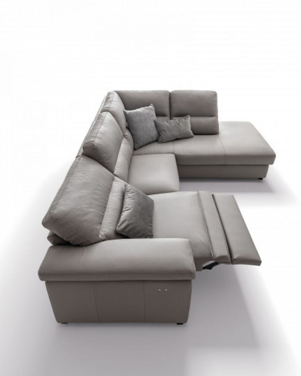 Coltar de 4 locuri cu un recliner Jaro stil Modern L276cm