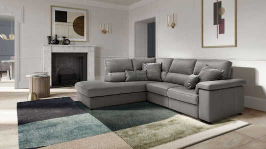Coltar de 4 locuri cu un recliner Jaro stil Modern L276cm