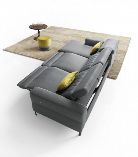 Coltar de 3 locuri cu recliner pe 2 locuri Egon stil Modern L289cm
