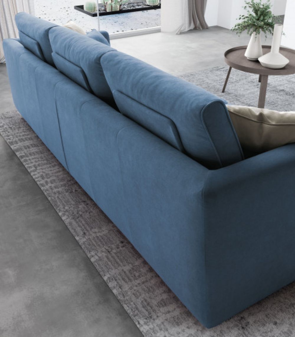 Canapea fixa 3 locuri Lola stil Elegant L241cm