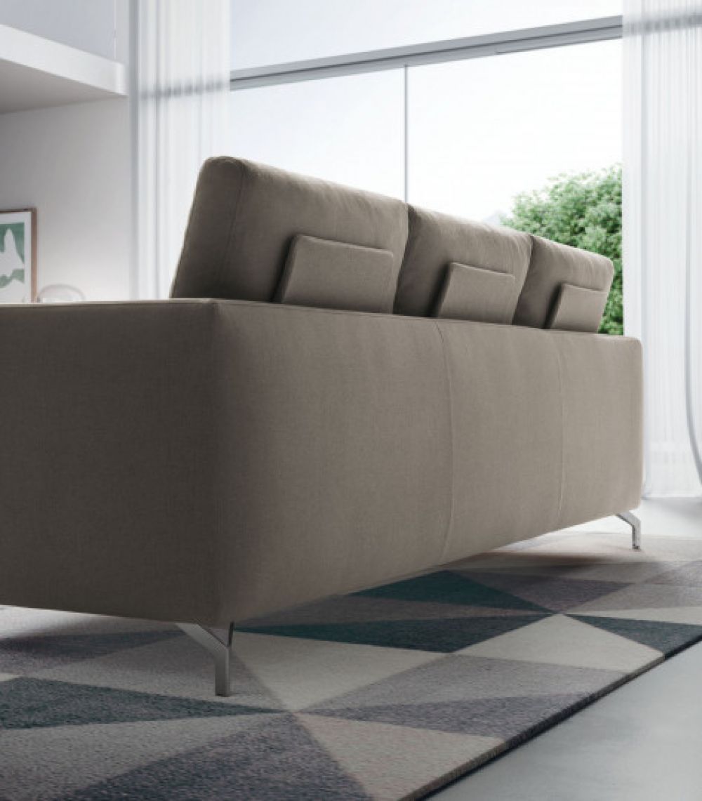 Canapea fixa 3 locuri Mike stil Scandinav L241cm