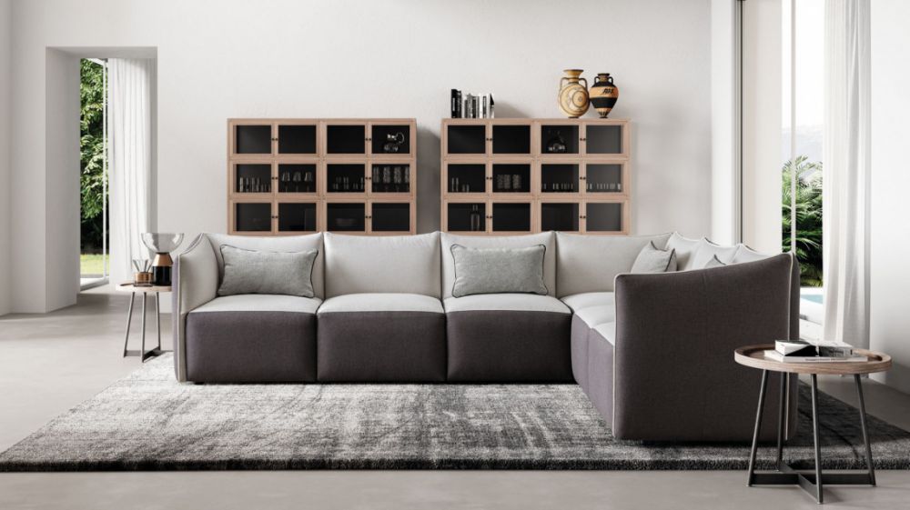 Coltar fix 6 locuri Kubik stil Elegant L278cm