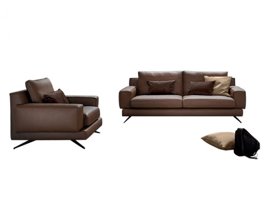 Canapea fixa 3 locuri Kennedy stil Modern L218cm