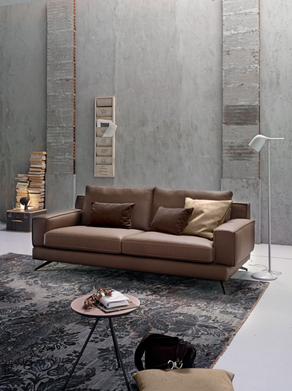 Canapea fixa 3 locuri Kennedy stil Modern L218cm