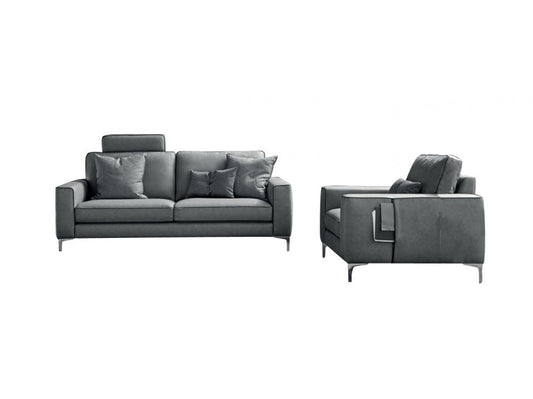 Canapea fixa 3 locuri Russel stil Modern L208cm