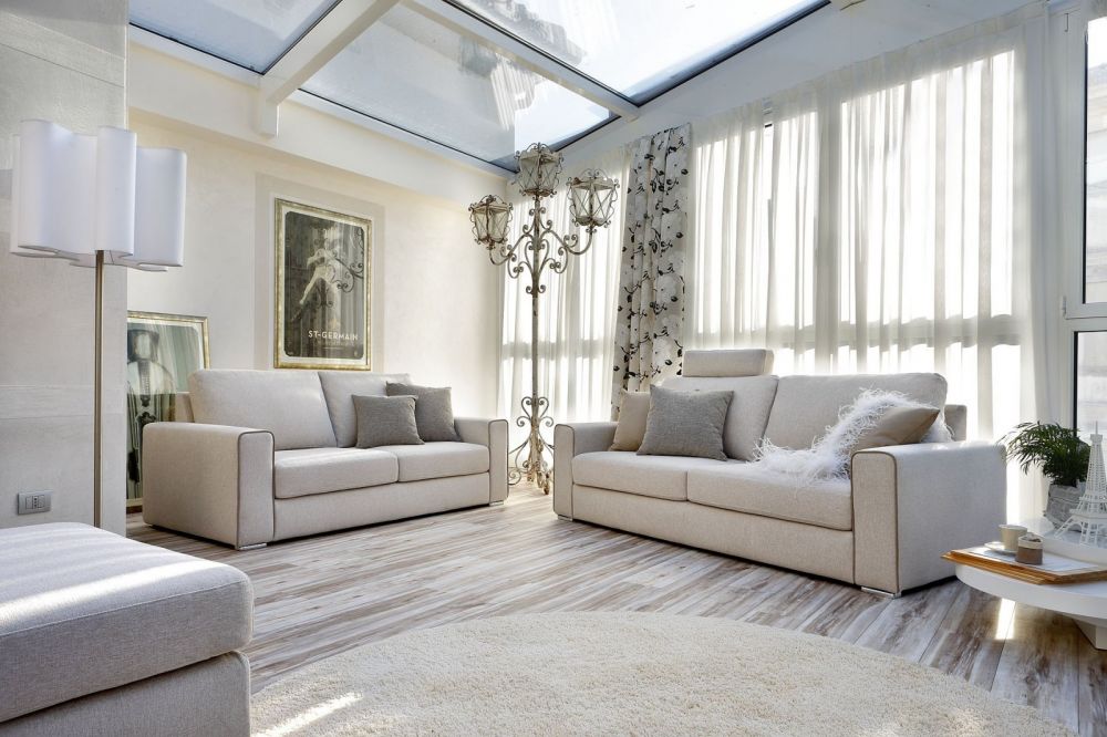Canapea fixa 3 locuri Icaro stil Modern L241cm