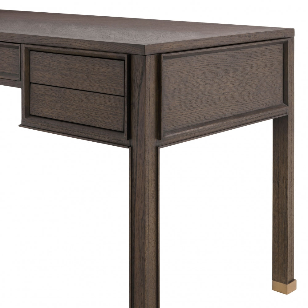 Birou din Lemn masiv de stejar Maro MELCHIOR L161xH78cm