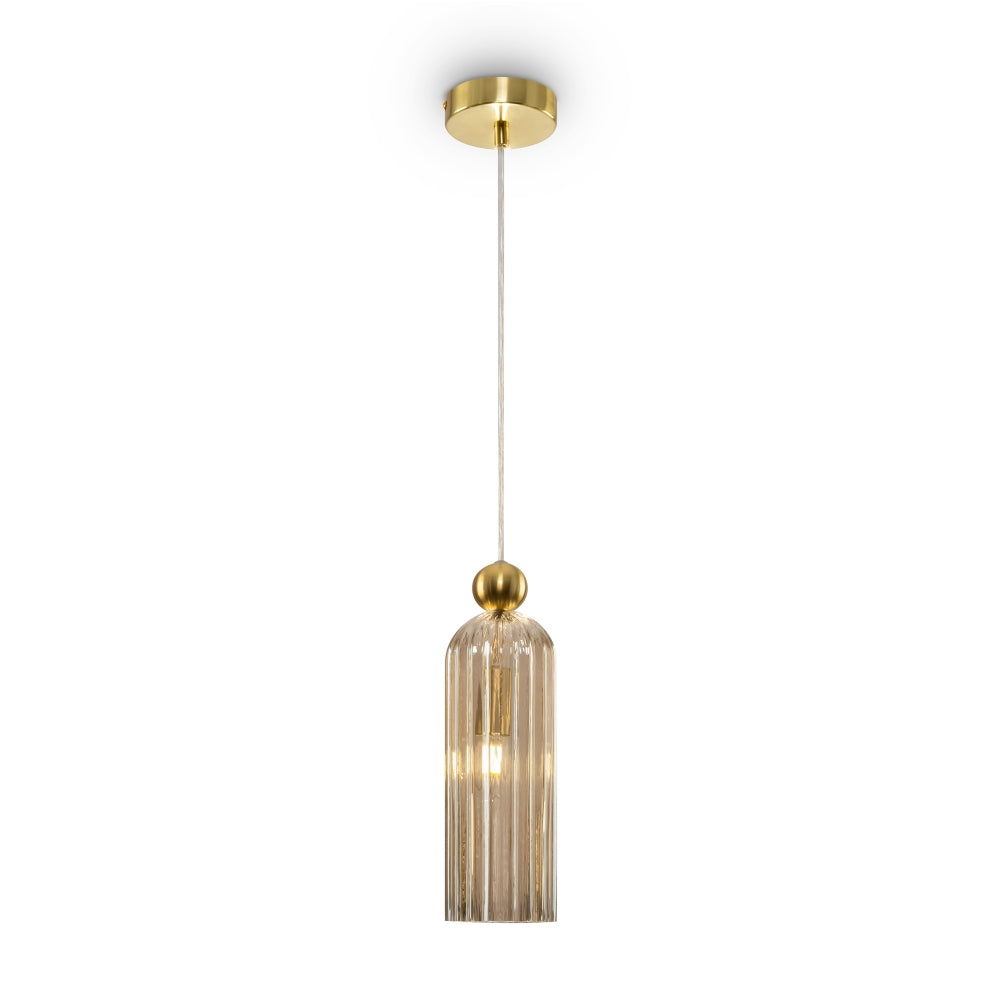 Pendul cu inaltime reglabila cu 1 becuri E14 40W D10xH187.5cm Antic