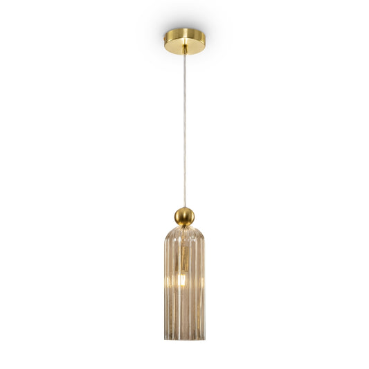 Pendul cu inaltime reglabila cu 1 becuri E14 40W D10xH187.5cm Antic