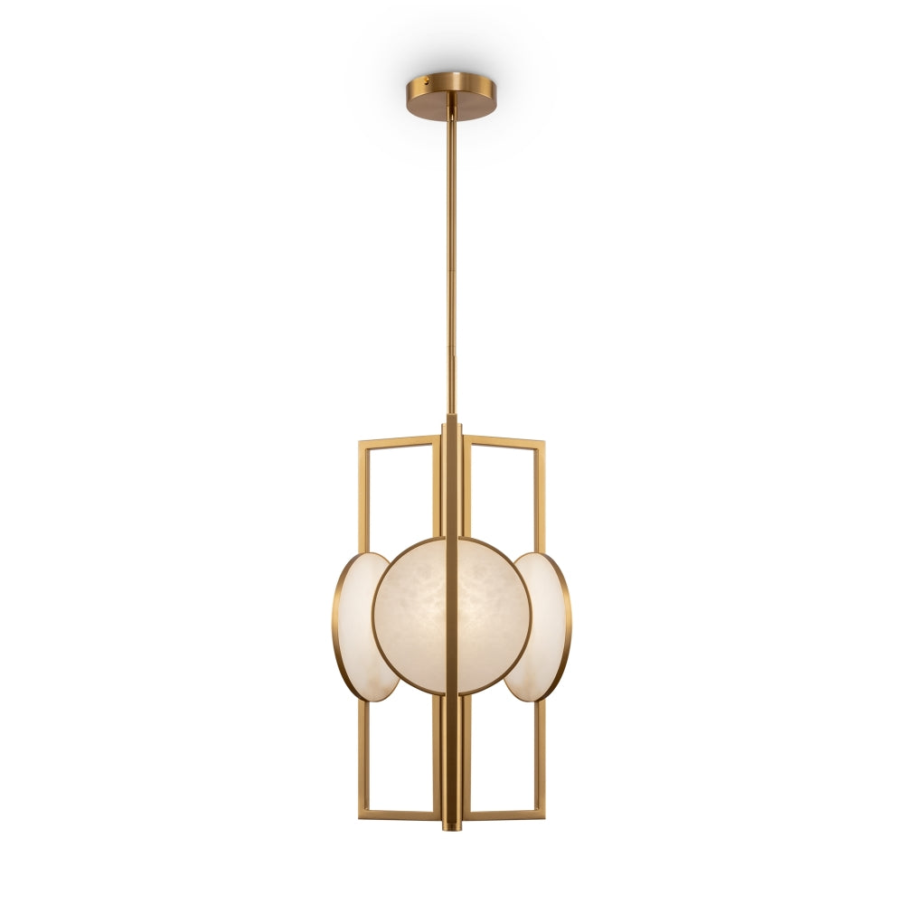 Pendul cu inaltime reglabila cu 3 becuri E14 40W D30.5xH92.7cm Marmo