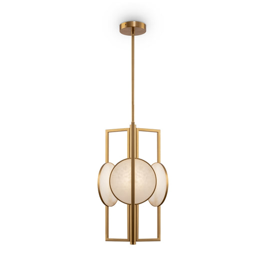 Pendul cu inaltime reglabila cu 3 becuri E14 40W D30.5xH92.7cm Marmo