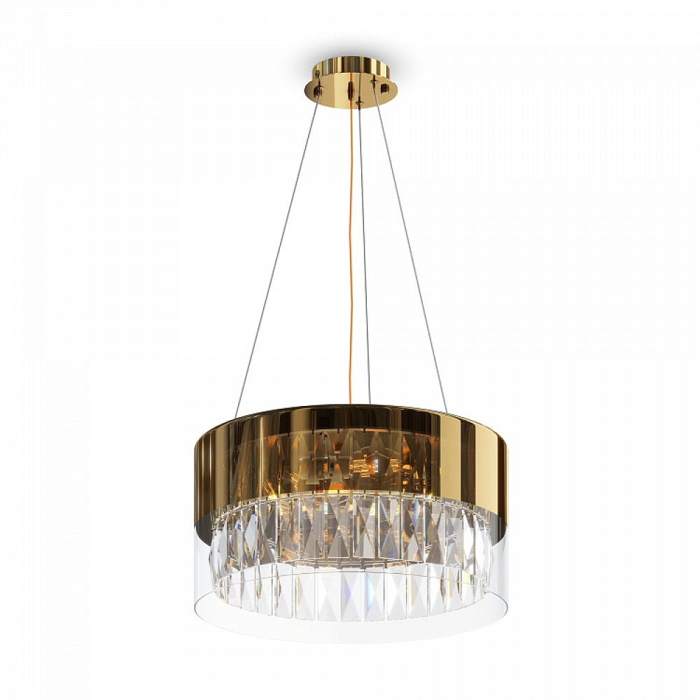Lustra rotunda cu inaltime reglabila cu 4 becuri E14 60W D40xH170.5cm Wonderland
