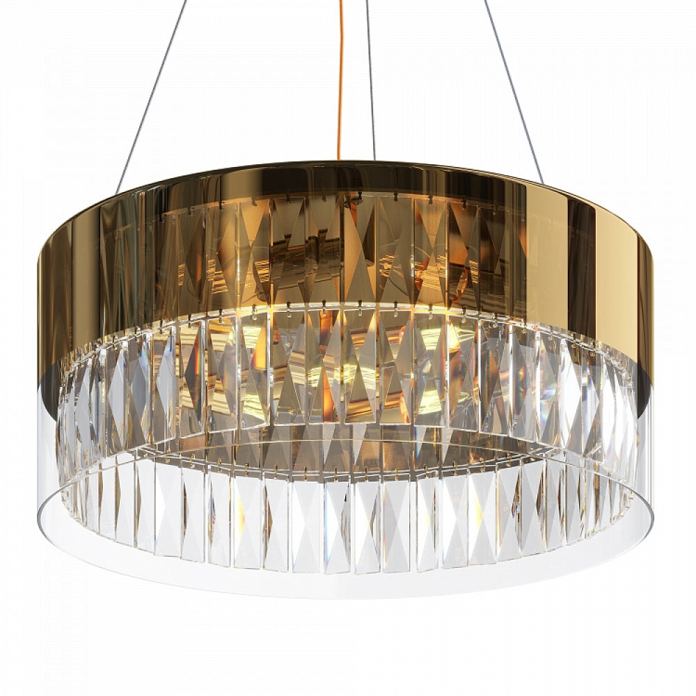 Lustra rotunda cu inaltime reglabila cu 6 becuri E14 60W D50xH170.5cm Wonderland