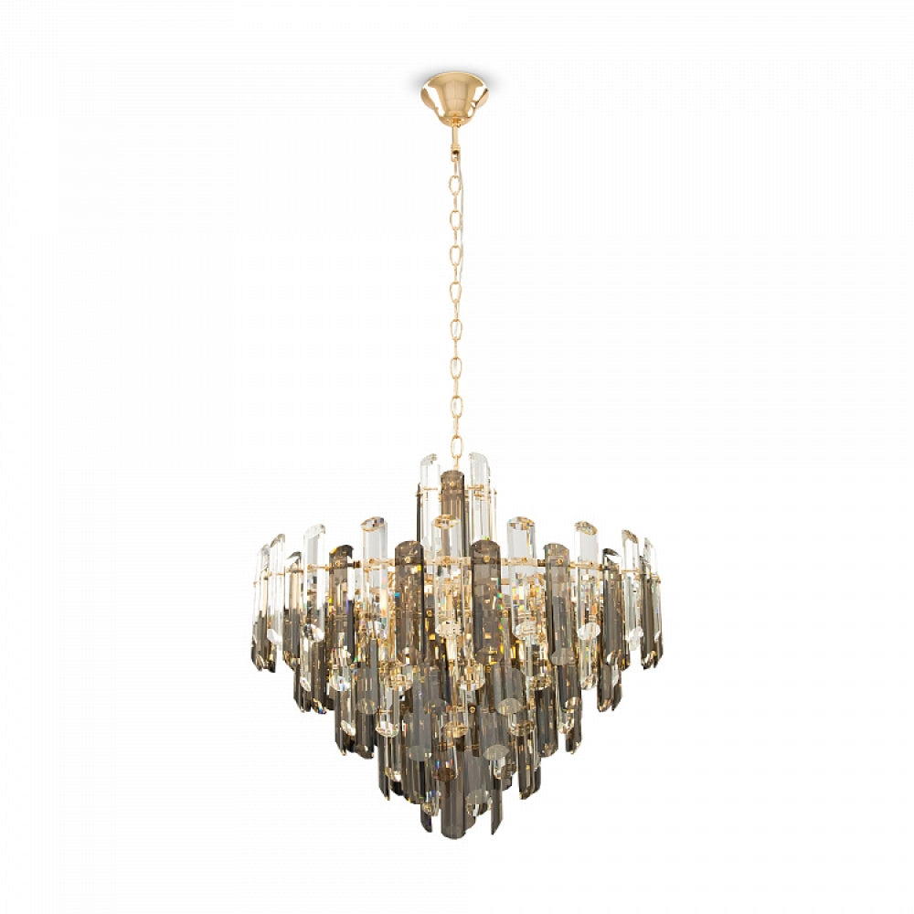 Lustra rotunda cu inaltime reglabila cu 8 becuri E14 40W D60.8xH160.2cm Flare