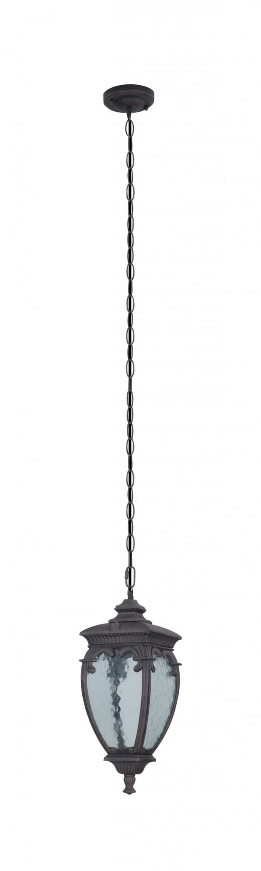 Pendul exterior cu inaltime reglabila cu 1 becuri E27 60W L15x40xHcm Fleur