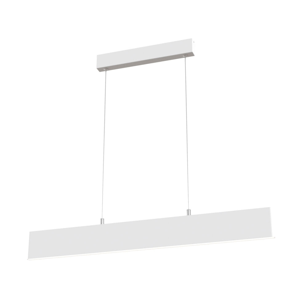 Lustra dreptunghiulara cu inaltime reglabila cu LED 23W L91x4xH130cm Step