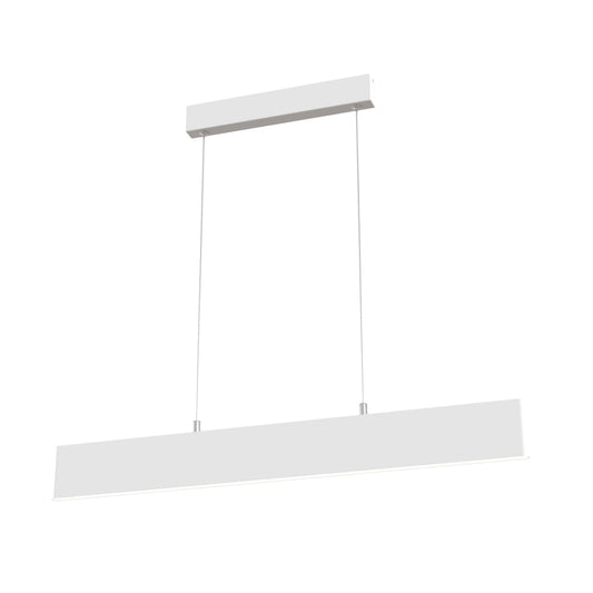 Lustra dreptunghiulara cu inaltime reglabila cu LED 23W L91x4xH130cm Step