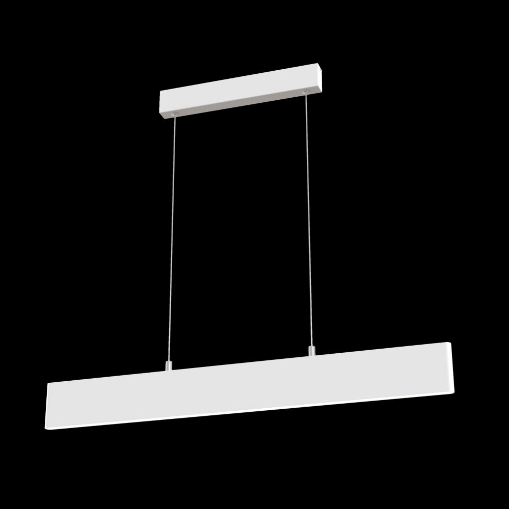 Lustra dreptunghiulara cu inaltime reglabila cu LED 23W L91x4xH130cm Step