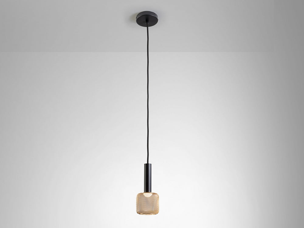 Pendul din Metal Negru/Auriu D11xH140cm Sincro