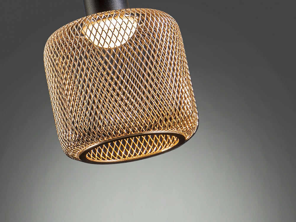 Pendul din Metal Negru/Auriu D11xH140cm Sincro