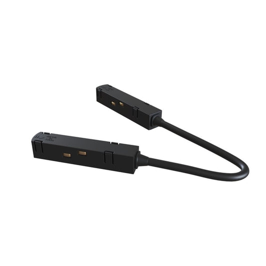 Conector de alimentare de colt pentru sina magnetica Plastic Negru L37cm