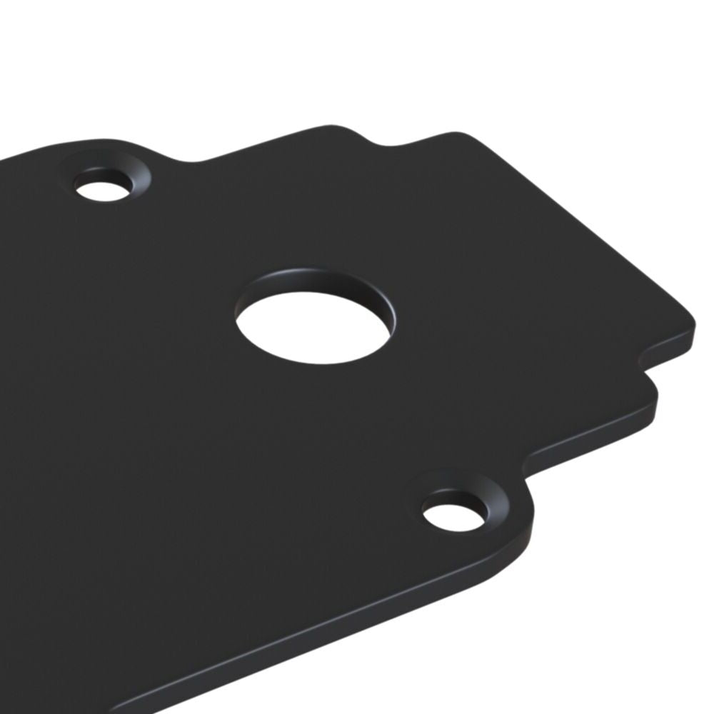 Cap pentru sina magnetica Aluminiu Negru L8cm