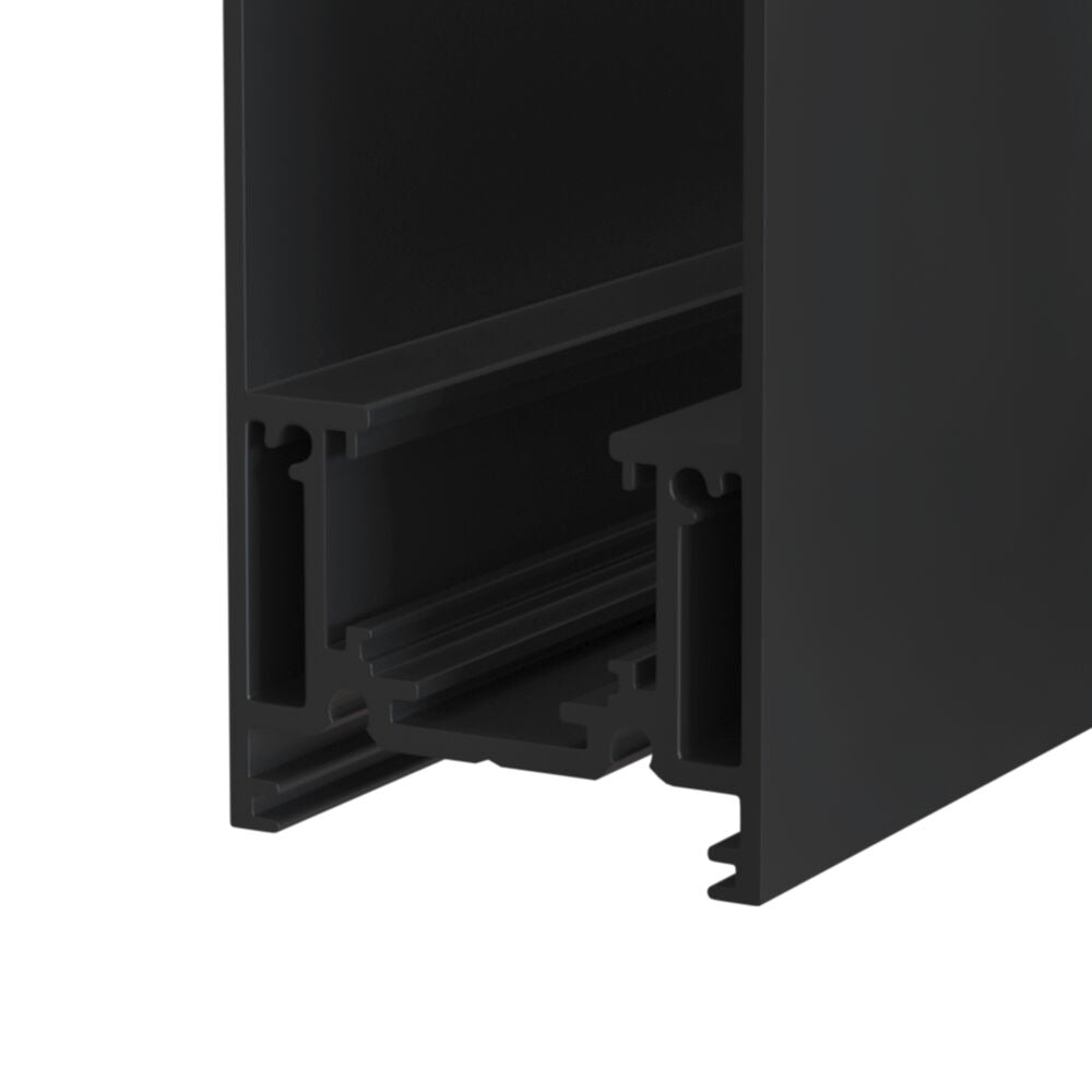 Sina magnetica Aluminiu Negru L200cm