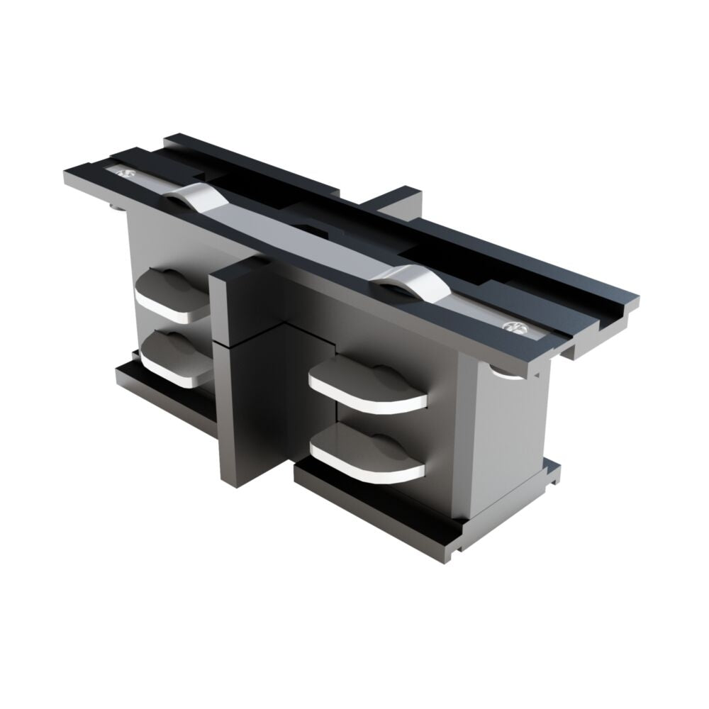 Conector pentru sina 3 faze Plastic Negru L7cm