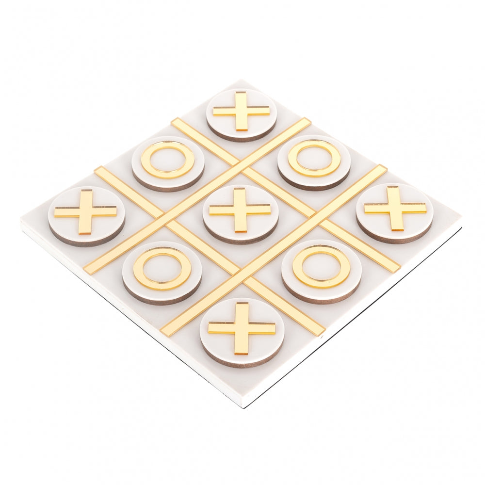 Joc tic tac toe din Rasina Transparent H2.5xL26cm Maylie Richmond Interiors