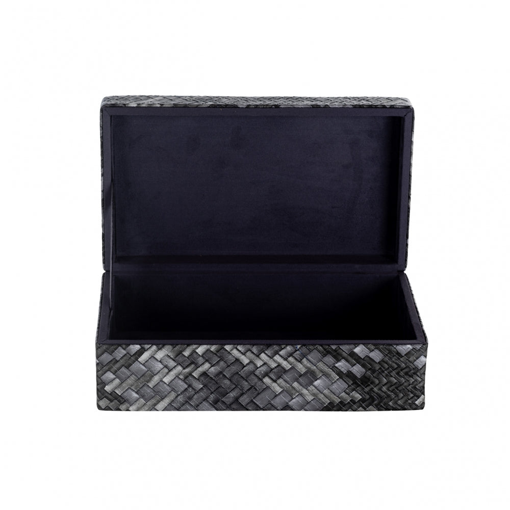 Cutie de bijuterii din MDF Gri H12.5xL23.5cm Myrth Richmond Interiors